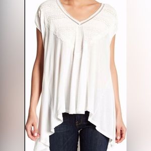 Free People Abigail Lace Top